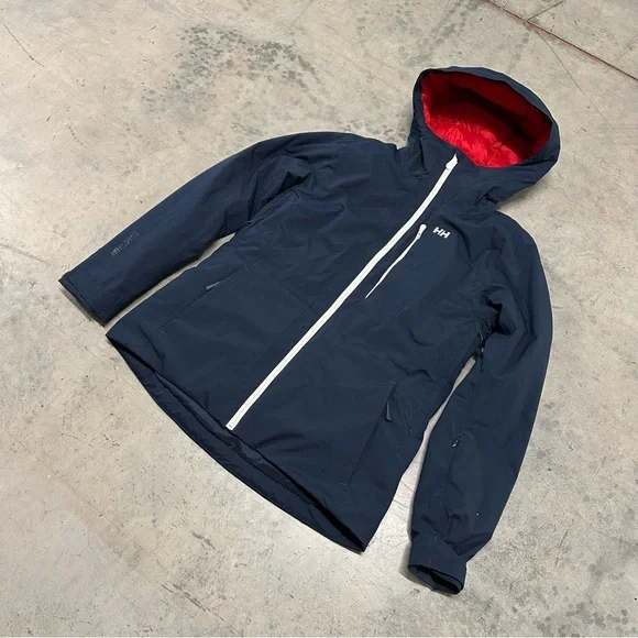 Helly Hansen Women’s Blue Ski Jacket With Skirt Medium - Picture 2 of 14